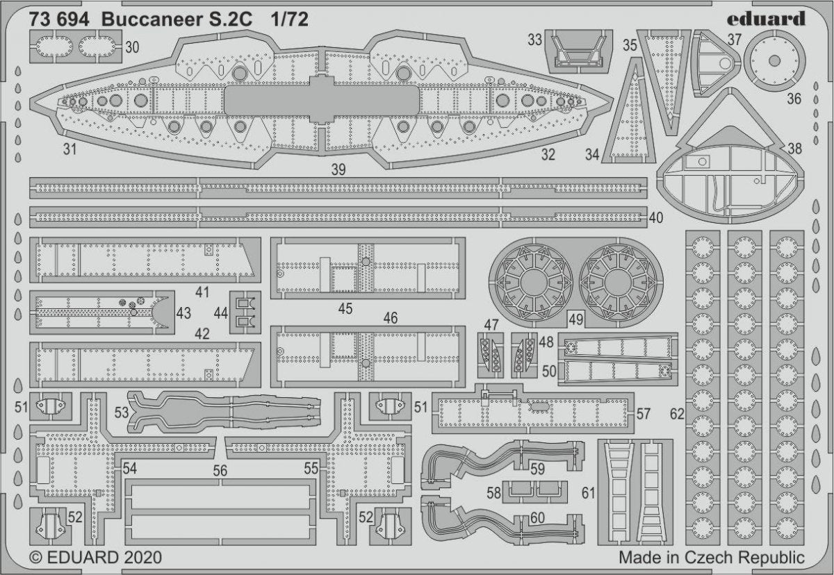 Eduard 73694 Buccaneer S.2C 1/72 AIRFIX – imagen 2