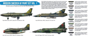 Hataka HTK-BS101 Modern Swedish AF Paint Set Vol. 1 (8x17 ml) – zdjęcie 3