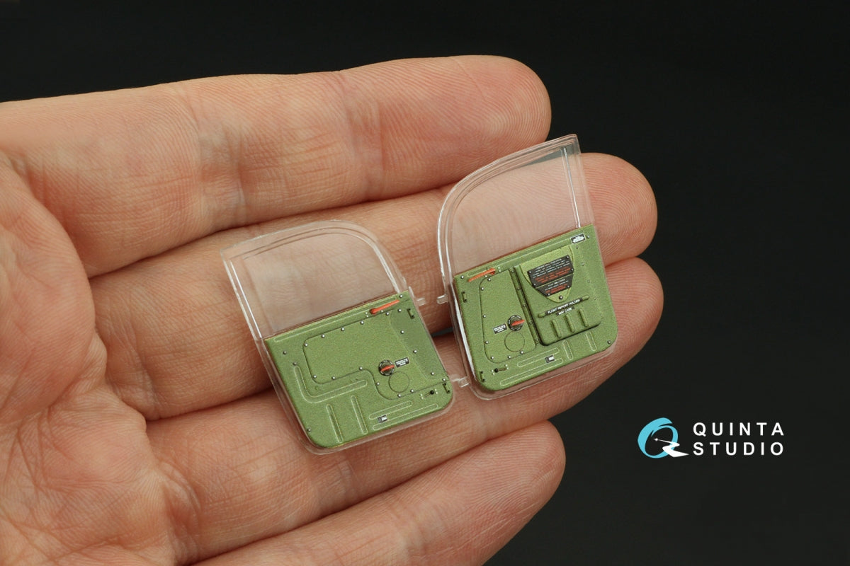 Quinta Studio QD32225 P-39N/Q Airacobra interior 3D-Printed coloured Interior on decal paper (Special Hobby) 1/32 – immagine 6