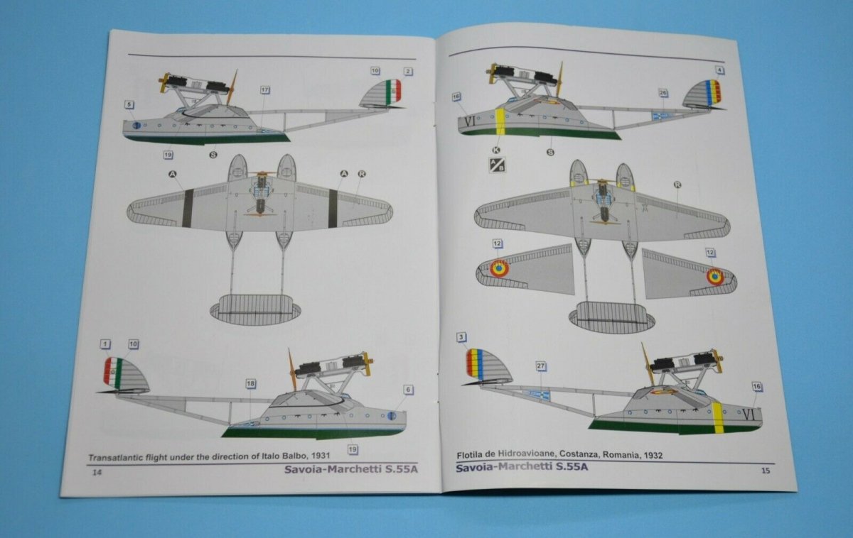 Dora Wings 72018 Savoia-Marchetti S.55A 1/72 – imagen 5