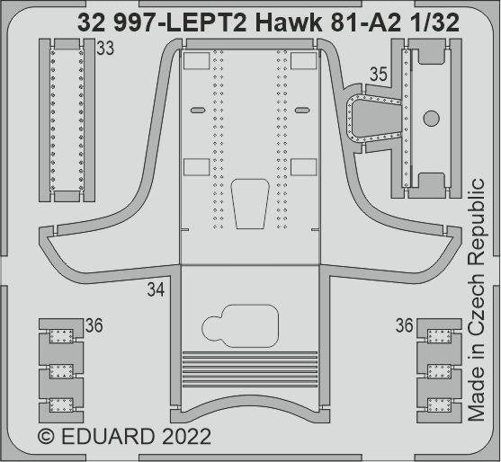 Eduard 32997 Hawk 81-A2 GWH 1/32 – immagine 2