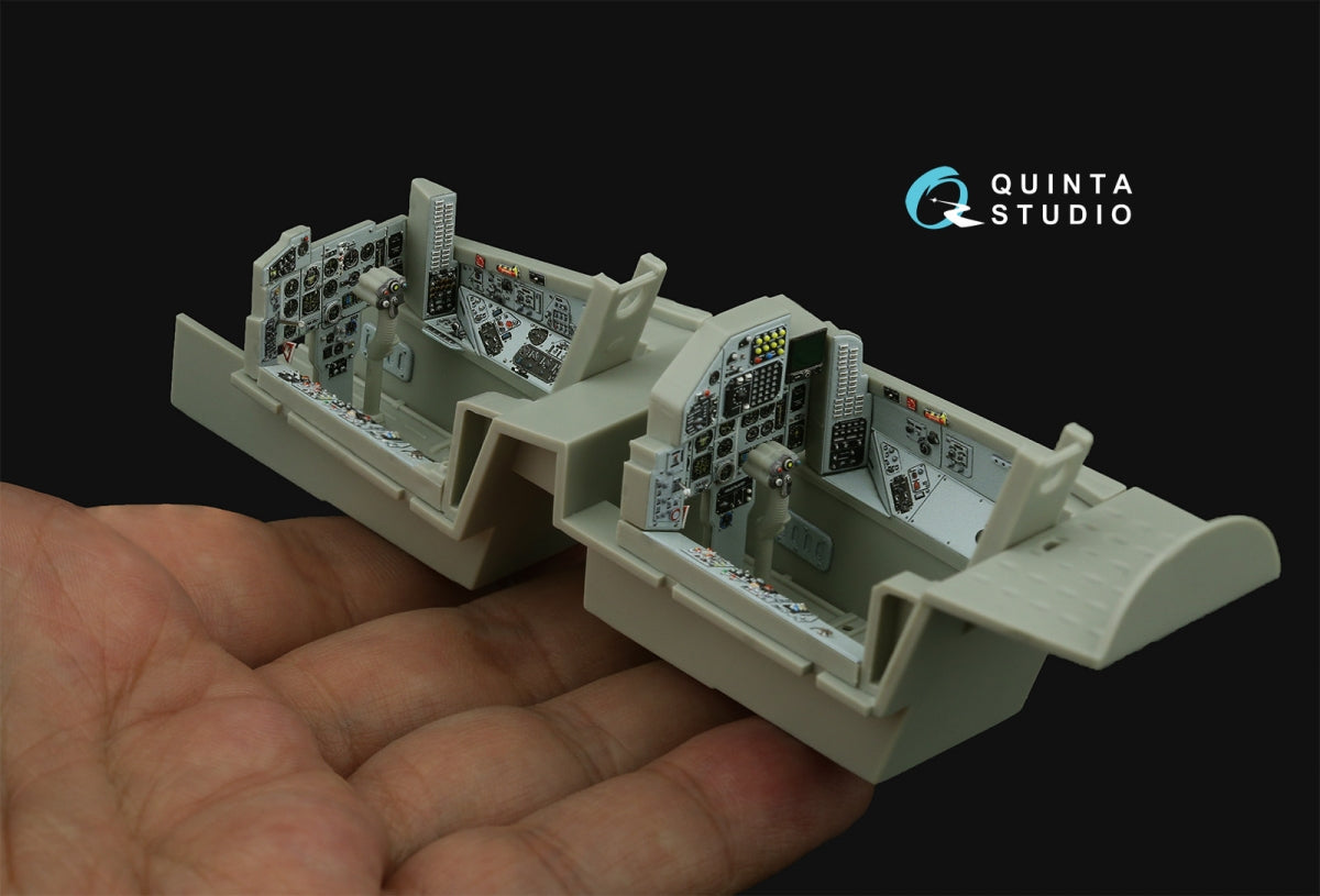 Quinta Studio QD32227 MiG-29UB 3D-Printed &amp;amp; coloured Interior (Trumpeter) 1/32 – immagine 12