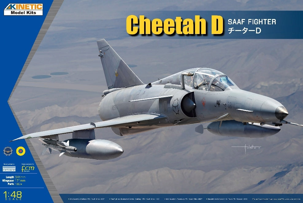 Kinetic K48081 Cheetah D SAAF Fighter 1/48 – zdjęcie 2