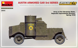 MiniArt 39005 AUSTIN ARMORED CAR 3rd SERIES: UKRAINIAN, POLISH, GEORGIAN, ROMANIAN SERVICE. INTERIOR KIT 1/35 – Bild 8