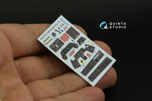 Quinta Studio QD32128 Ta 152H 3D-Printed &amp;amp; coloured Interior on decal paper (Zoukei-Mura) 1/32 – Bild 3