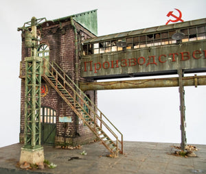 RT-Diorama 35305 Diorama-Base: Gun Factory &amp;quot;Barrikaden&amp;quot; 1/35 – immagine 11