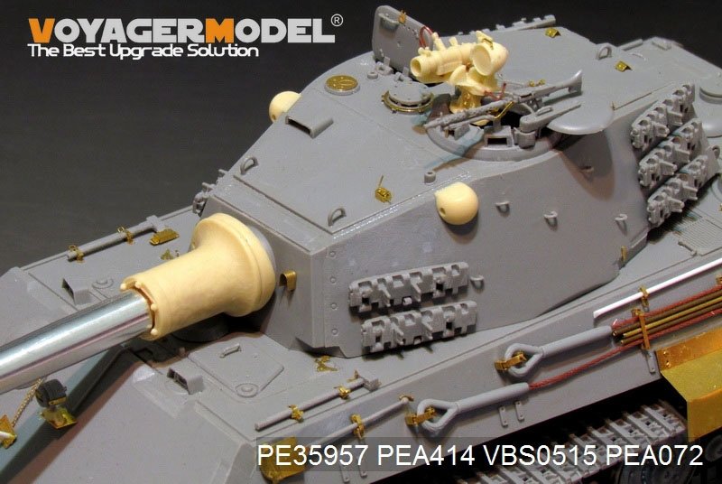 Voyager Model PE35957 WWII German King Tiger (Hensehel Turret) For HOBBYBOSS 84533 1/35 – zdjęcie 12