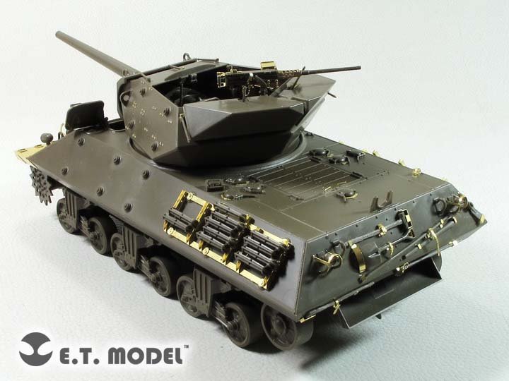 ET Model E35-253 Chasseur de chars M10 de l&amp;#39;armée américaine (production intermédiaire) (Pour TAMIYA 35350) (1/35) – image 4