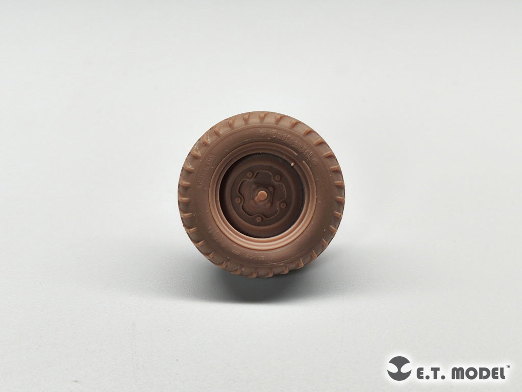 E.T. Model P35-136 WWII German Schwimmwagen Type166 Sagged wheels Wide For TAMIYA Kit 1/35 – immagine 10