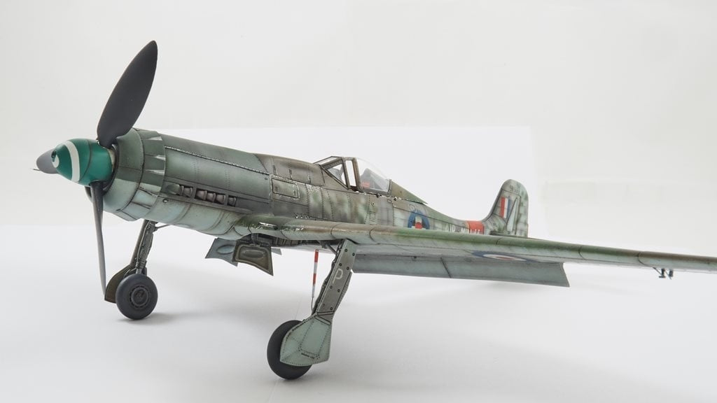 Omask 34028 Ta 152 H-1 W.Nr. 150168 - captured 1/48 – immagine 5