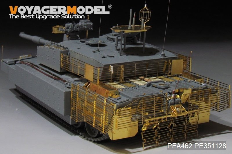 Kit d&amp;#39;amélioration de blindage à lames TES pour char de combat principal britannique Challenger 2 moderne (pour RFM 5039) Voyager Model PEA462, échelle 1/35 – image 2