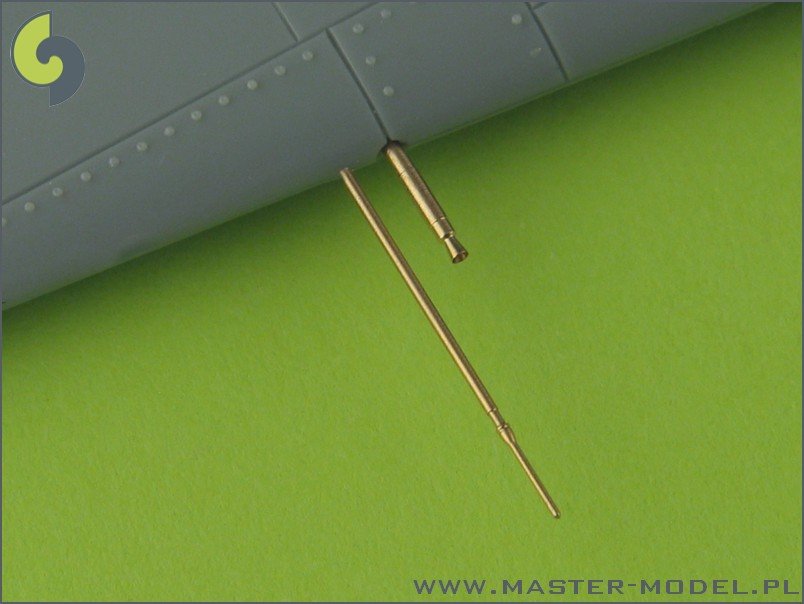 Master AM-72-012 Fw 190 A2 - A5 armament set (MG 17, MG FF, MG 151 barrel tips) &amp;amp; Pitot Tube – immagine 2