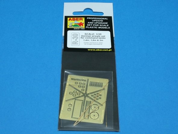 Aber R-30 German 2m, 1,8m and 1,4m aerials for command tanks 1/35 – imagen 3