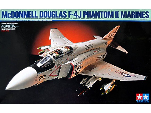 Tamiya 60308 McDonnell Douglas F-4J Phantom II Marines 1/32