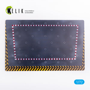 KELIK KS72031 CHARLES DE GAULLE ASCENSEUR - SOCLE - ACRYLIQUE 3 MM (280 X 180 MM) 1/72 – image 2