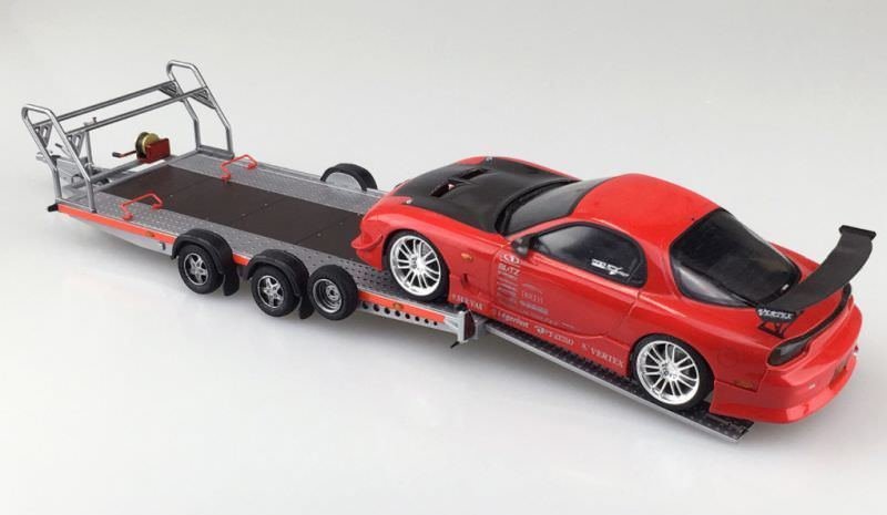 Aoshima 05260 Brian James Trailers A4 Transporter 1/24 – image 5