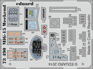 Eduard 73490 MiG-15 Weekend 1/72 EDUARD