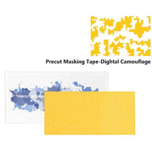 Ruban de masquage prédécoupé DSPIAE PMT-DC - Camouflage numérique