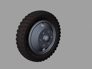 Panzer Art RE35-446 Sd.Kfz 231/232 Road wheels (6 rad) 1/35 – Bild 3