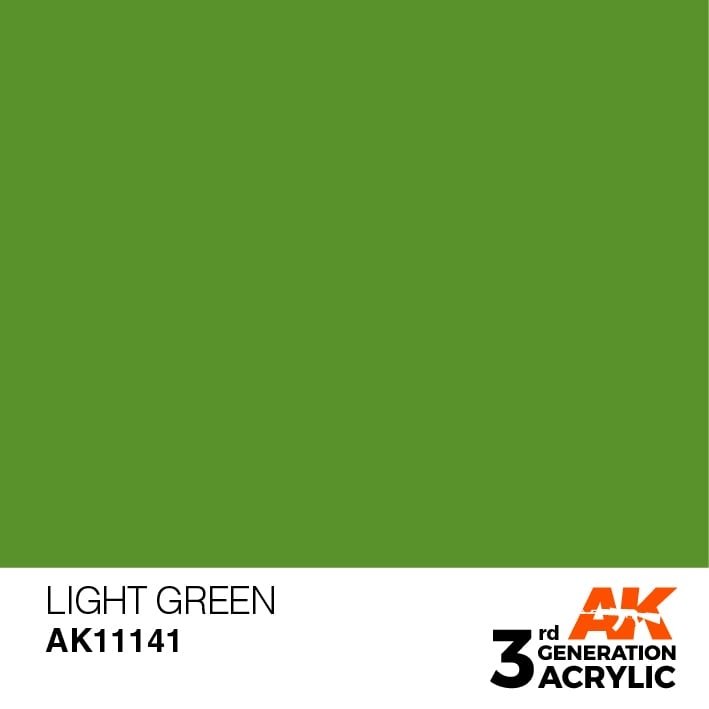 AK Interactive AK11141 VERT CLAIR – STANDARD 17 ml