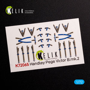 KELIK K72065 Handley Page Victor B Mk2 interior 3D decals for Airfix kit 1/72 – immagine 5