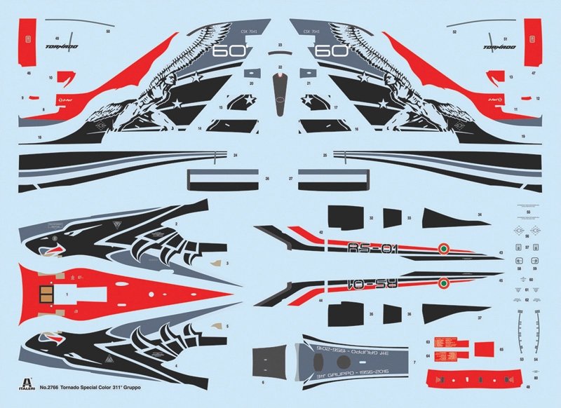 Italeri 2766 TORNADO IDS 60 ANNIV. 311 GV RS 1/48 – zdjęcie 5