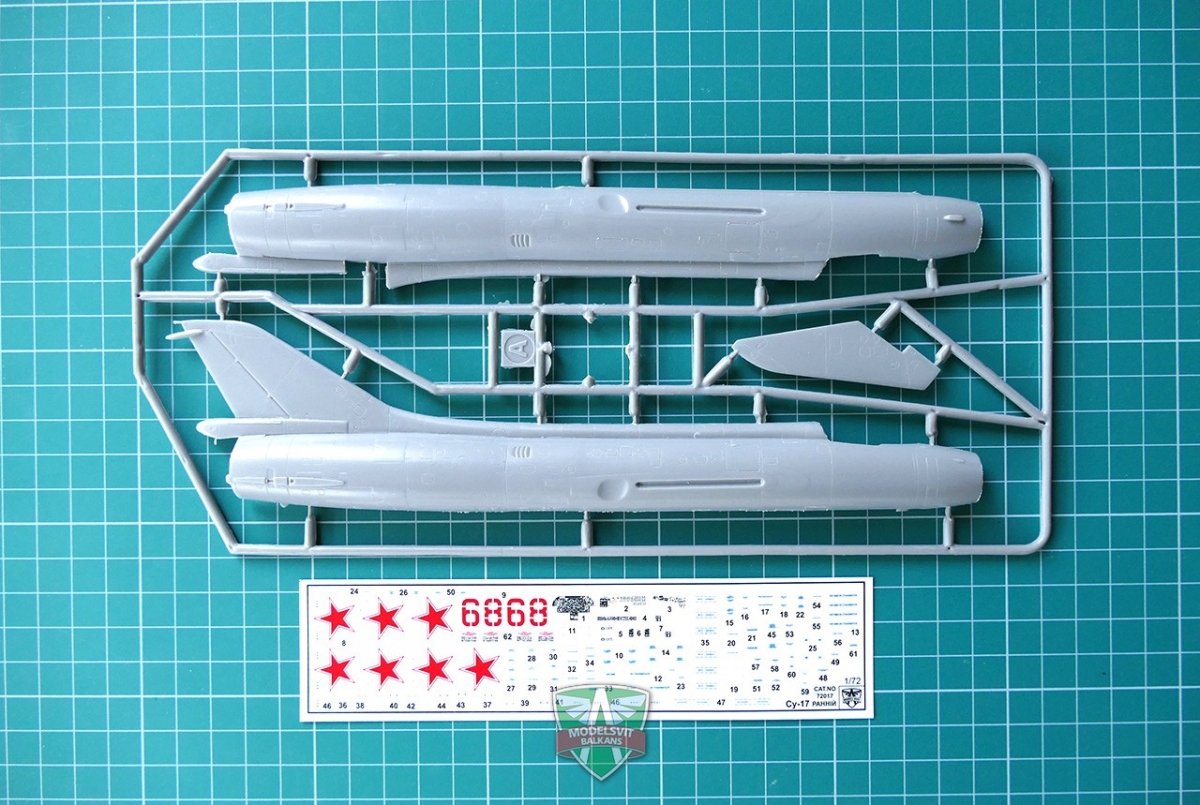 Maquette Modelsvit 72017 Sukhoi Su-17 Première version 1/72 – image 6