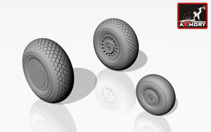 Armory Models AW48307 A-20C Boston wheels, mid 1/48 – imagen 2