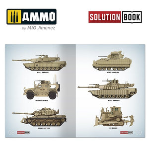 Ammo of Mig 6512 How to Paint Modern US Military Sand Scheme SOLUTION BOOK – immagine 2