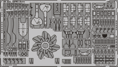 Eduard 49425 A6M5 Zero S. A. Tamiya 1/48 – immagine 2