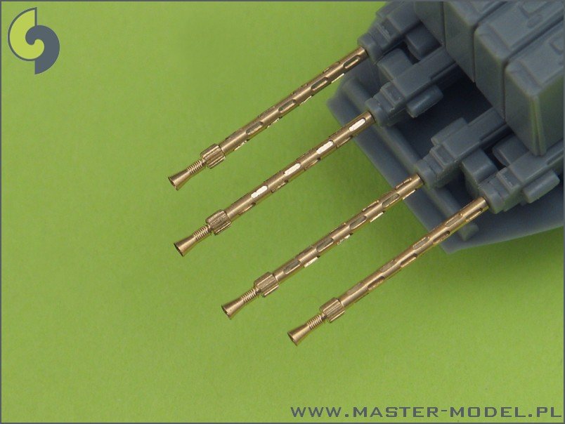 Master AM-48-026 British Mk 2 Browning .303 caliber (7,7mm) with flash hider (4pcs) 1/48 – immagine 5