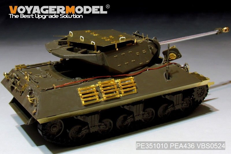 Voyager Model PEA436 WWII US M10 IIC Achilles Tank Destroyer Turret Amours (For TAMIYA 35366/AFV AF35039) 1/35 – zdjęcie 3