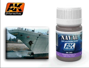 AK Interactive AK305 Streaking Grime For Light Grey Ships