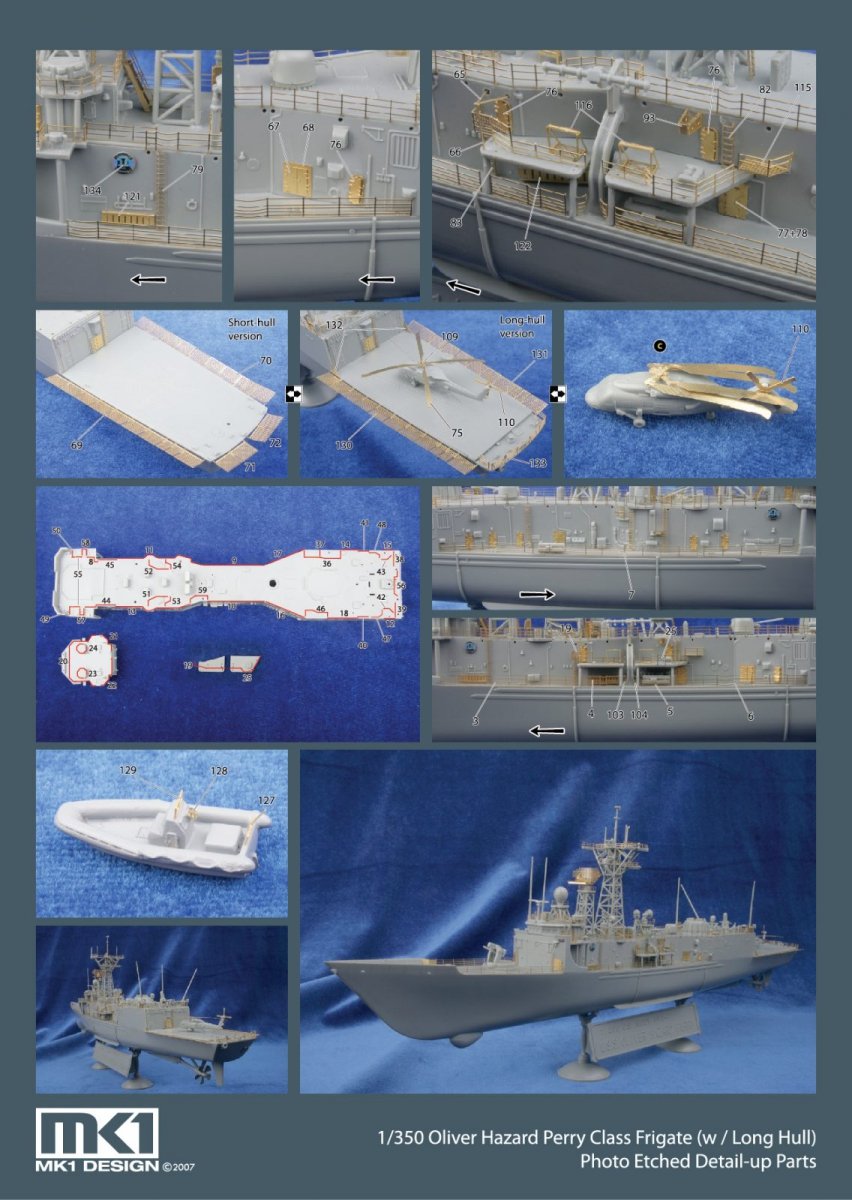 MK1 Design MS-35036 USS Olivier Hazard Detail 1/350 – Bild 4