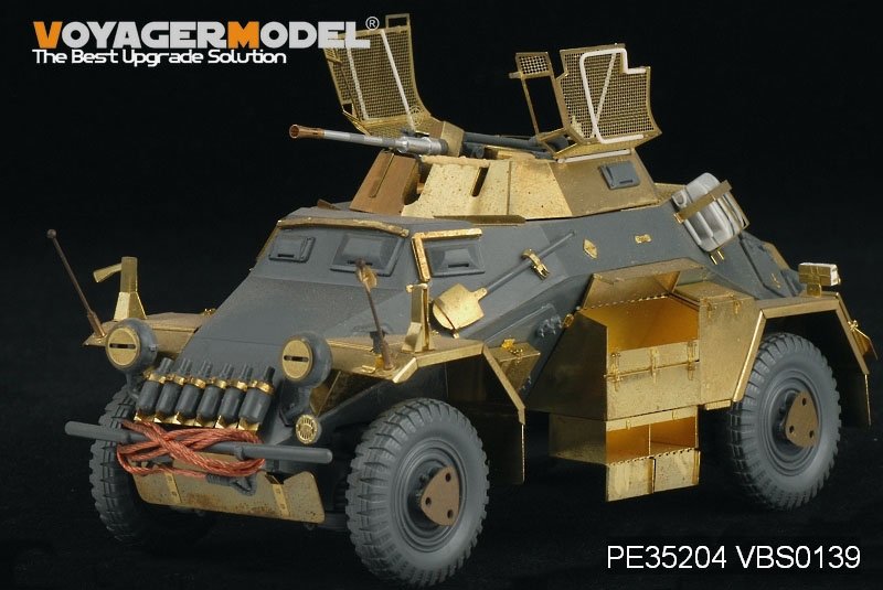 Voyager Model PE35204 WWII Sd.Kfz 222 4Rad for TAMIYA 1/35 – Bild 5