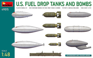 MiniArt 49015 Réservoirs de carburant et bombes largables américains 1/48