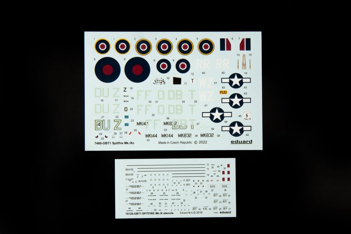 Eduard 7466 Spitfire Mk. IXc 1/72 – image 4