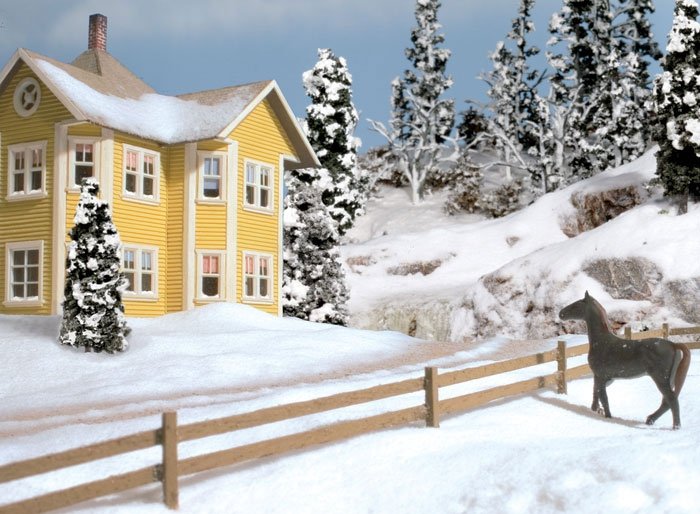 Woodland Scenics WSN140 Soft Flake Snow 1L – zdjęcie 2