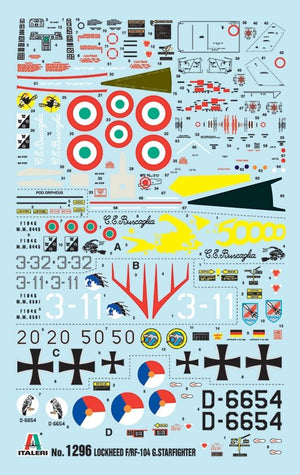 Italeri 1296 F-104 G &amp;quot;RECCE&amp;quot; 1/72 – immagine 2