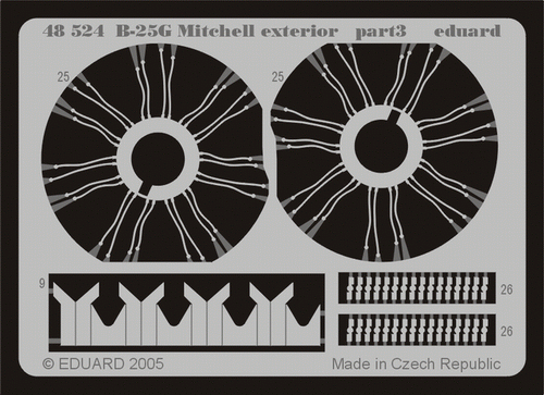 Eduard BIG4862 B-25G 1/48 ACCURATE MINIATURES – imagen 3