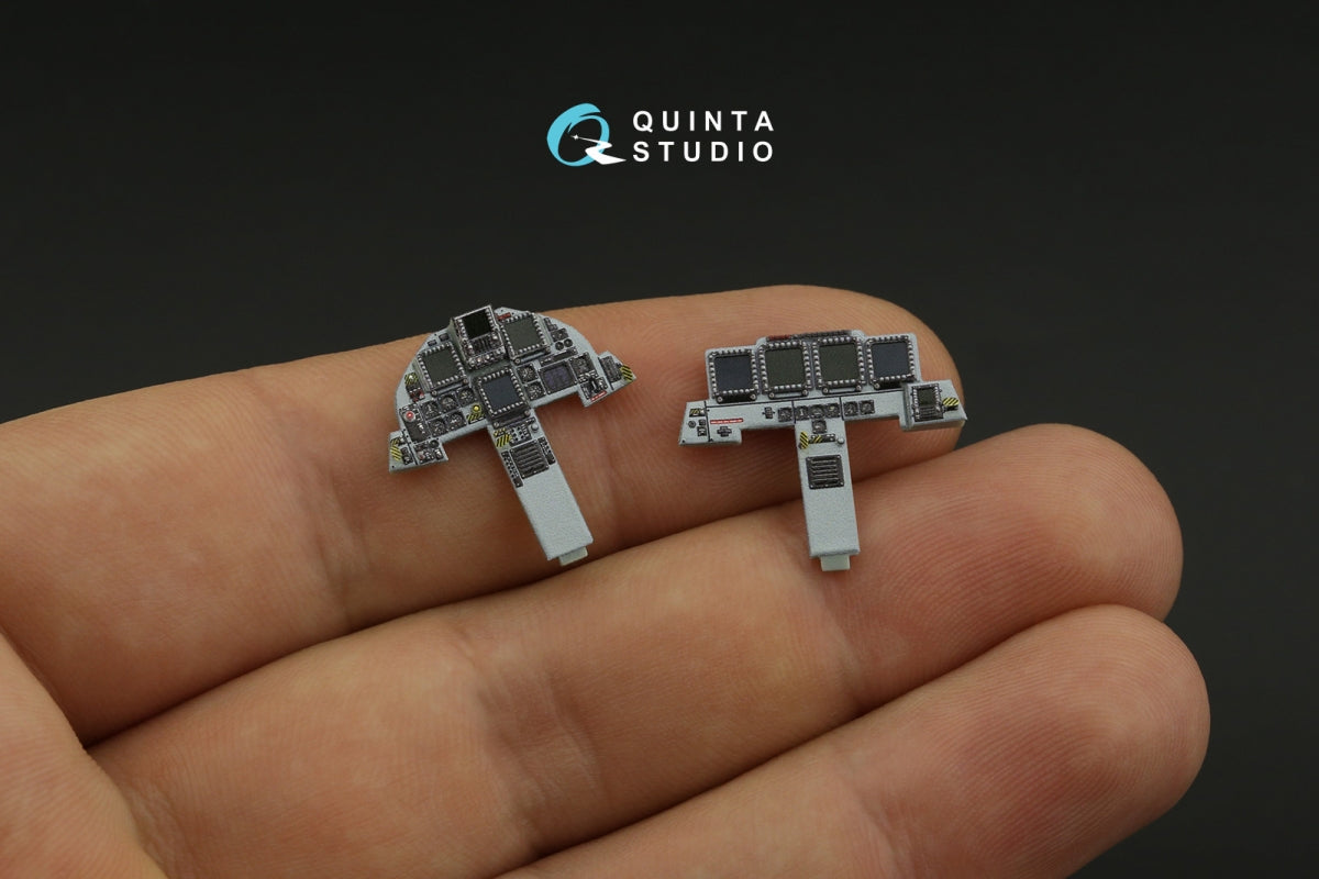 Intérieur coloré imprimé en 3D pour F-15E de Quinta Studio QD48426 (Academy) à l&amp;#39;échelle 1/48 – image 7