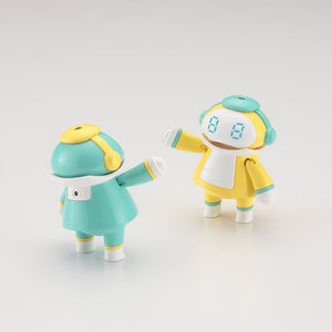 Hasegawa 64790 Creator Works Tiny MechatroMate 04 Vert Aqua et Citron – image 3