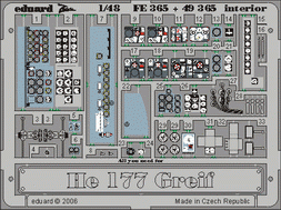 Eduard BIG4881 He 177 GREIF 1/48 CMK / MPM – immagine 8