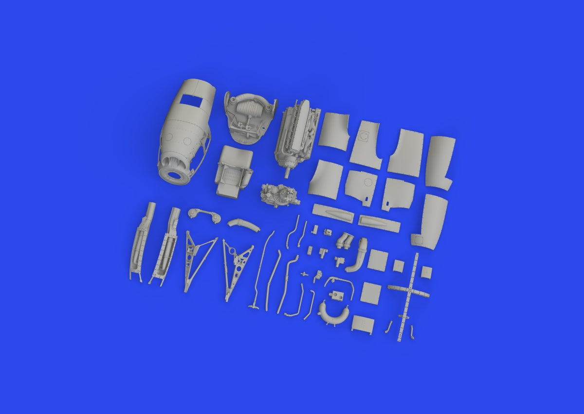 Eduard 648936 P-38J left engine PRINT TAMIYA 1/48 – imagen 6