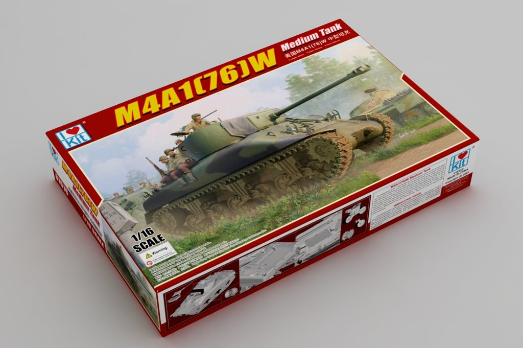 J&amp;#39;adore le kit 61616 M4A1(76)W Char moyen 1/16 – image 2