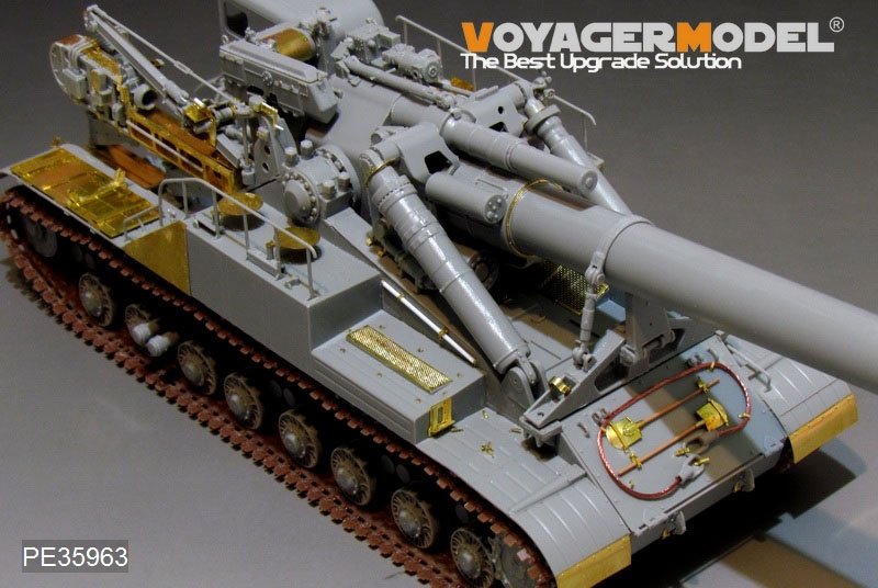 Voyager Model PE35963 Modern Soviet 2A3 Kondensator 2P 406mm S.P.H Upgrade set For TRUMPETER 09529 1/35 – Bild 13