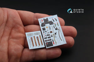 Quinta Studio QD32066 Ki-61-I 3D-Printed &amp;amp; coloured Interior on decal paper (for Hasegawa kit) 1/32 – Bild 2