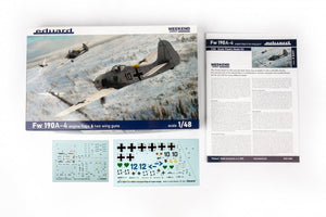 Eduard 84117 Fw 190A-4 w/ engine flaps &amp;amp; 2-gun wings 1/48 – immagine 3