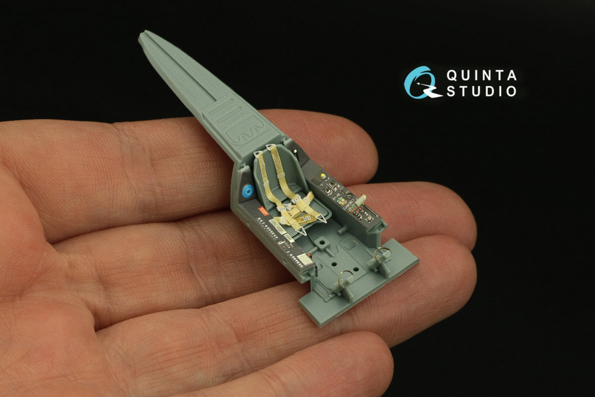 Intérieur imprimé en 3D et coloré sur papier décalcomanie Quinta Studio QD48315 Fw 190A-5/6 (Eduard) 1/48 – image 7