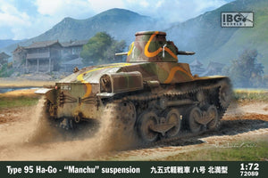IBG 72089 Type 95 Ha-Go - Char léger japonais - « Mandchou » 1/72